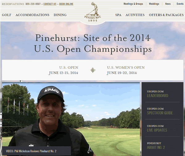 The U.S. Open at Pinehurst 2014